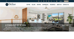Desktop Screenshot of defineproperty.com.au